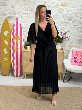 Robe GILBERT - Noire (Made in Italie)