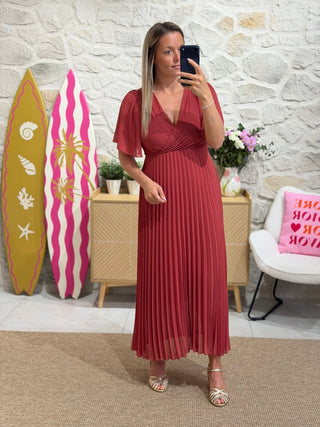 Robe MINNIE - Terracotta (Made in Italie)