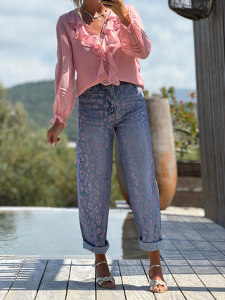 Blouse ANTONELLA - ROSE - CURVY