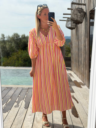 Robe ÉTHIO - ORANGE (Made in Italie)