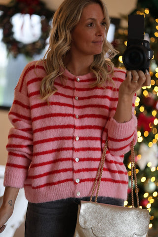 Gilet RATON - Rose/Rouge