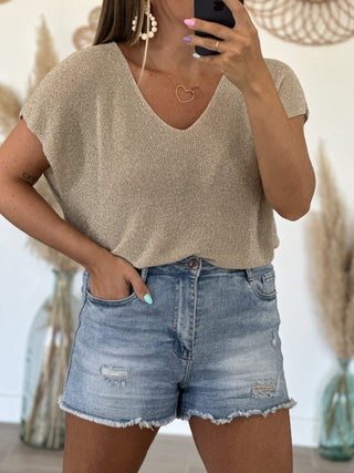 Top IVY - Beige (Made in Italie)