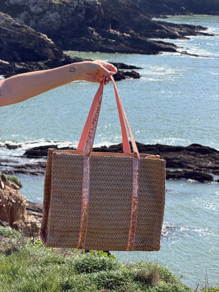 Sac en paille PRETTY - Champagne