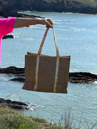 Sac en paille PRETTY - Or