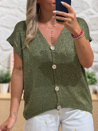 Gilet irisé QUITO - KAKI