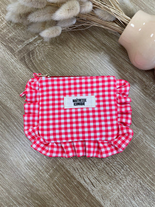 Pochette vichy " MAÎTRESSE ICONIQUE "