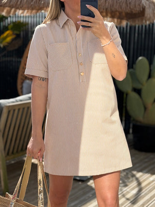 Robe NEAL - BEIGE