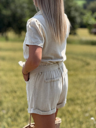 Combi-short CURAÇAO - Beige