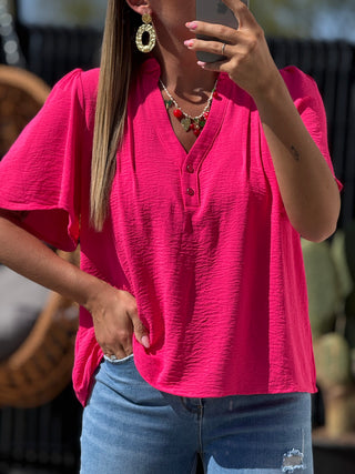 Blouse PARTY - FUCHSIA