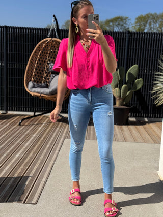 Blouse PARTY - FUCHSIA
