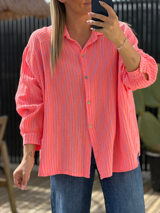 Chemise gaze de coton - NATHALIE