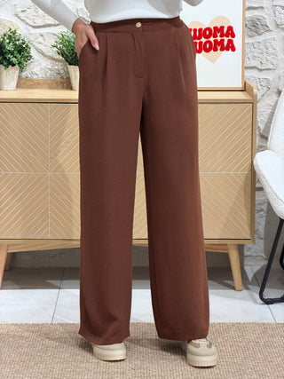 Pantalon BÉA - MARRON