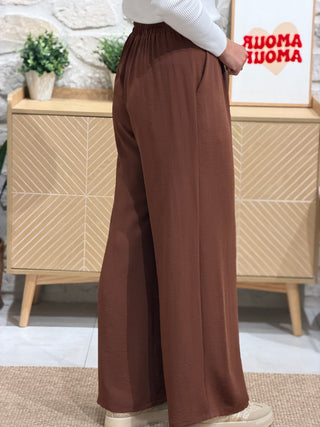 Pantalon BÉA - MARRON