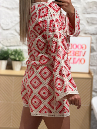 Top DENISTA - Rouge