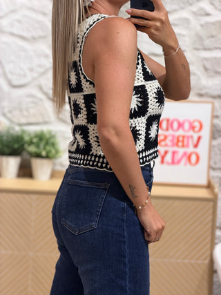 Top en crochet - SOPRA