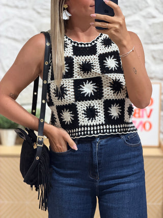 Top en crochet - SOPRA