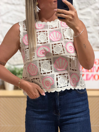Top en crochet - AGADIR