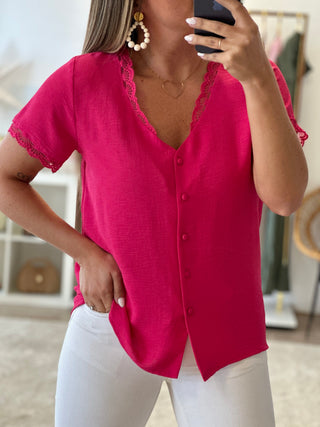 Blouse ANDRÉA - FUCHSIA