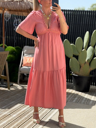 Robe BRUNELLE - Rose
