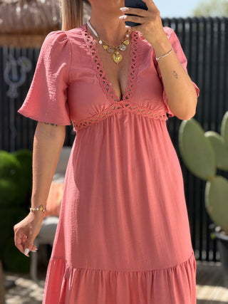 Robe BRUNELLE - Rose