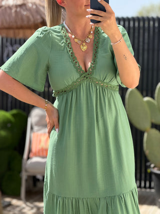 Robe BRUNELLE - Verte