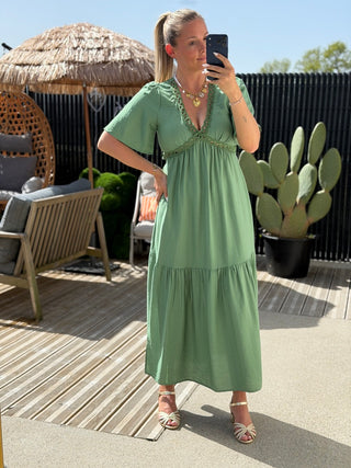 Robe BRUNELLE - Verte