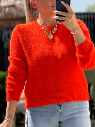 Pull FLUOZA - Orange