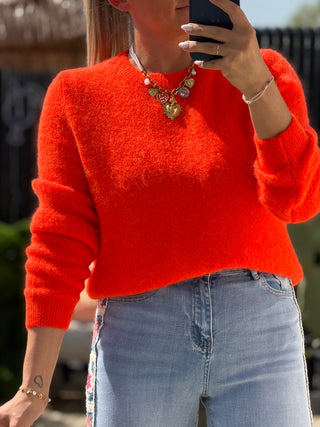 Pull FLUOZA - Orange