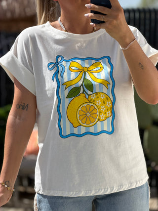 T-shirt PANNA (Made in Italie)