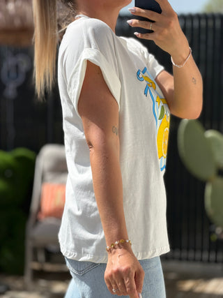 T-shirt PANNA (Made in Italie)