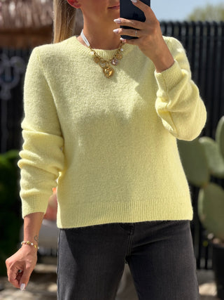 Pull FLUOZA - Jaune