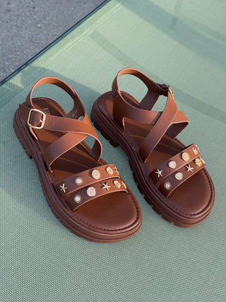 Sandales MIAMI - CHOCOLAT