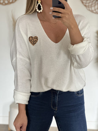 Pull KIARA Blanc