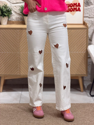 Jean's SIKA - BLANC