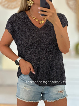Top IVY - Noir (Made in Italie)