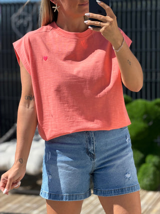 T-shirt LINETTE (Disponible en 7 coloris)