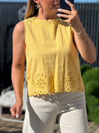 Blouse LYS - JAUNE