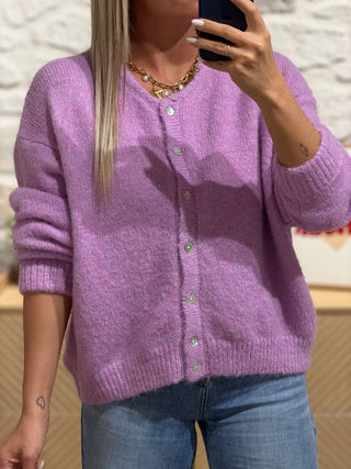 Gilet ALMA - Mauve