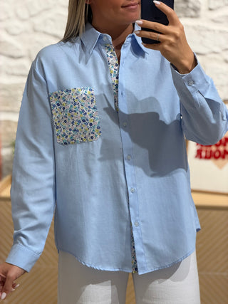 Chemise MELORA - Bleu