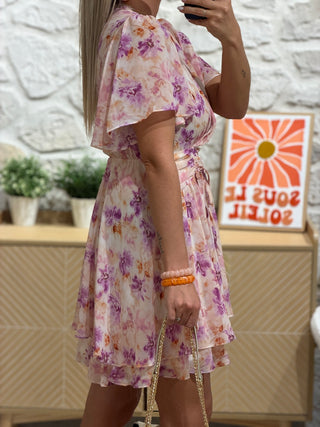 Robe création ORCHIDÉE - MAUVE