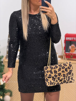 Robe SEQUIN NOIR