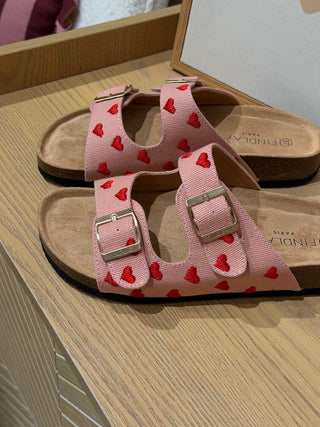 Sandales CRISTAUX - Rose