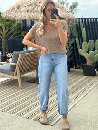 Top IVY - Camel (Made in Italie)