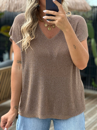 Top IVY - Camel (Made in Italie)