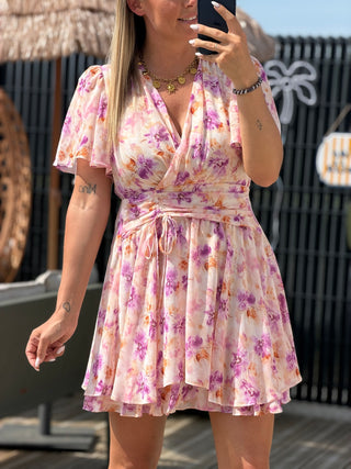 Robe création ORCHIDÉE - MAUVE