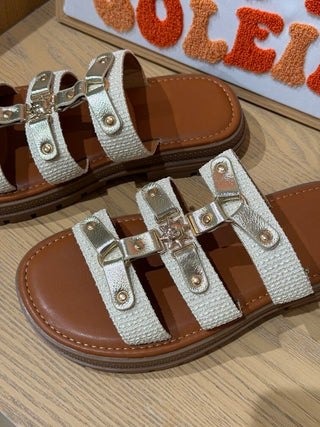 Sandales HIRONDO - Beige