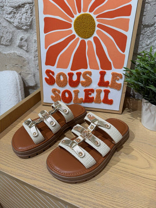Sandales HIRONDO - Beige