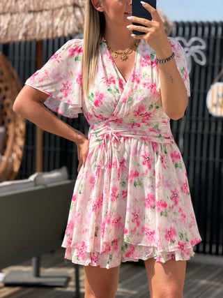 Robe création ORCHIDÉE - ROSE