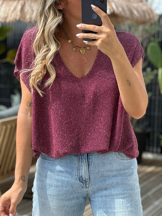 Top IVY - Bordeaux (Made in Italie)