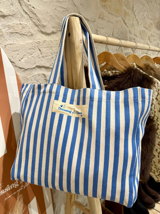 Sac rayé création - " Le dressing de Nana "